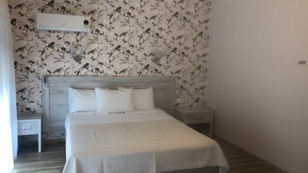 Комната на троих с видом на горы 